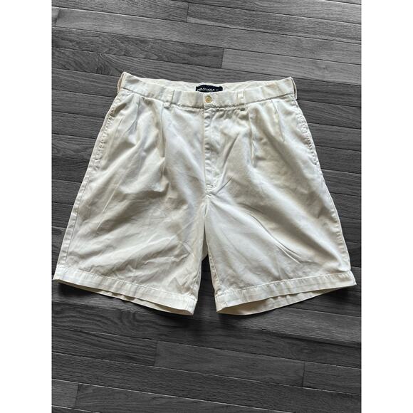 Polo Golf Ralph Lauren Men’s Pleated Tyler Shorts Size 36 Chino Golf Tennis - Picture 1 of 6